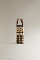 MINI SAC CABAS MULTICOLORE