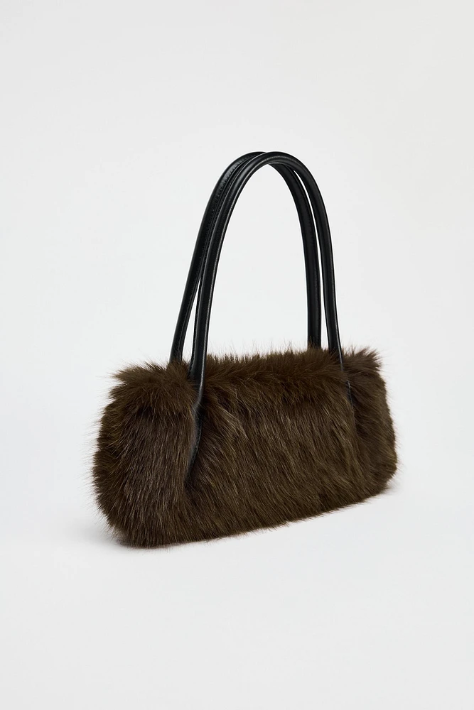 FAUX FUR SHOULDER BAG LIMITED EDITION