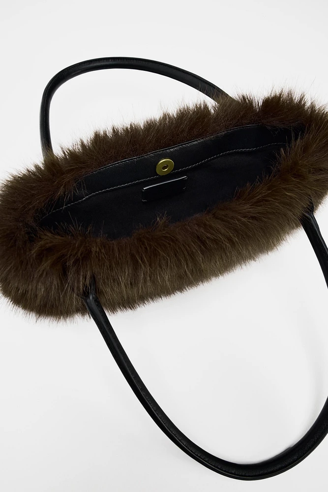 FAUX FUR SHOULDER BAG LIMITED EDITION