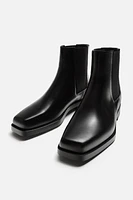 LEATHER CHELSEA BOOTS