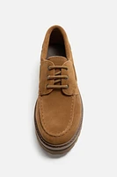 LEATHER BOAT SHOES