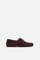 CHAUSSURES BATEAU EN CUIR