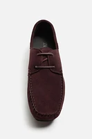 LEATHER BOAT SHOES