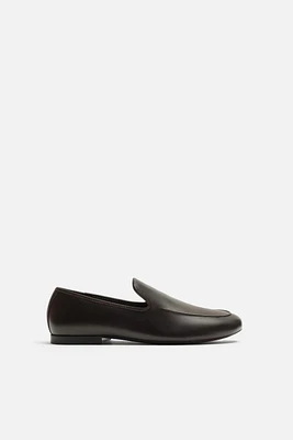 LEATHER LOAFERS