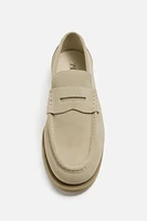 CASUAL LEATHER PENNY LOAFERS