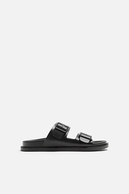 DOUBLE STRAP SANDALS