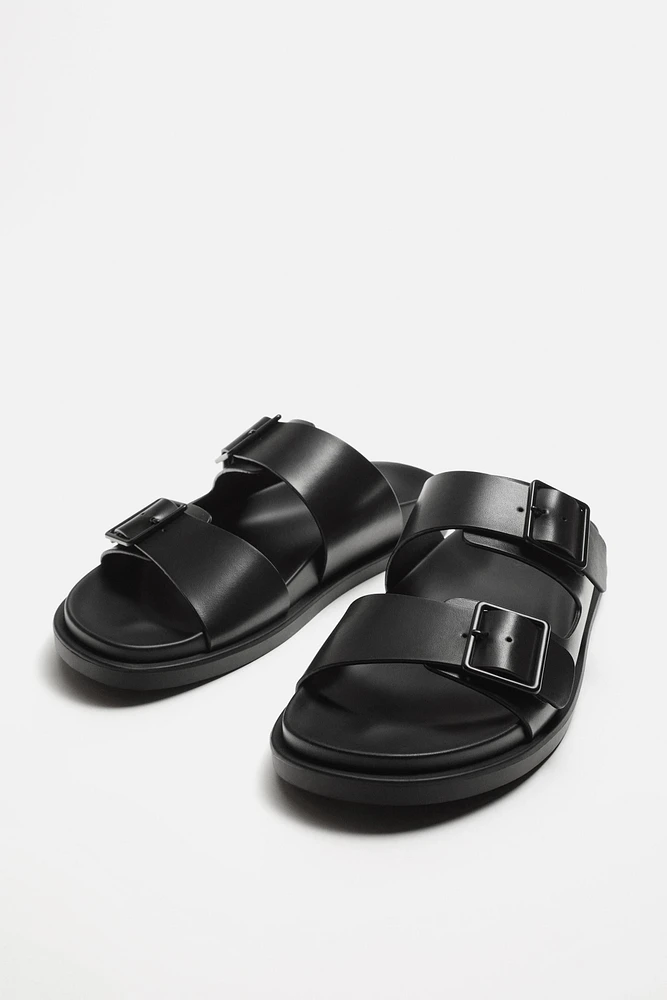 DOUBLE STRAP SANDALS