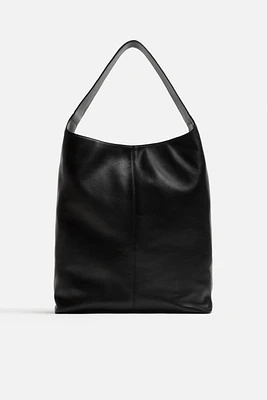 LEATHER TOTE BAG