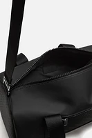 RUBBERIZED CROSSBODY BAG