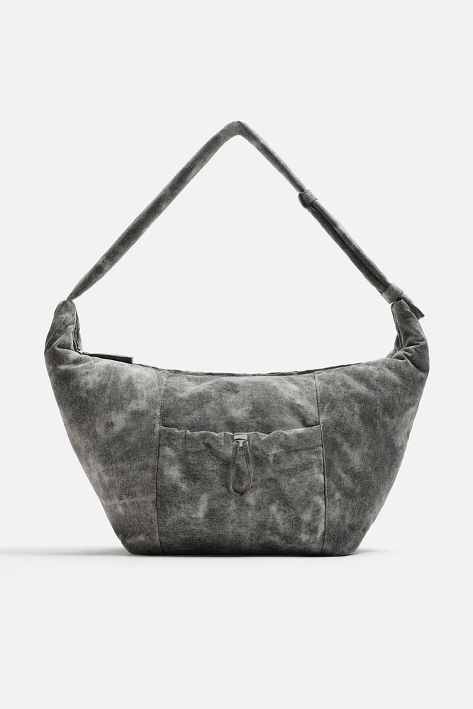 FABRIC SHOULDER BAG