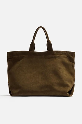 LEATHER TOTE BAG