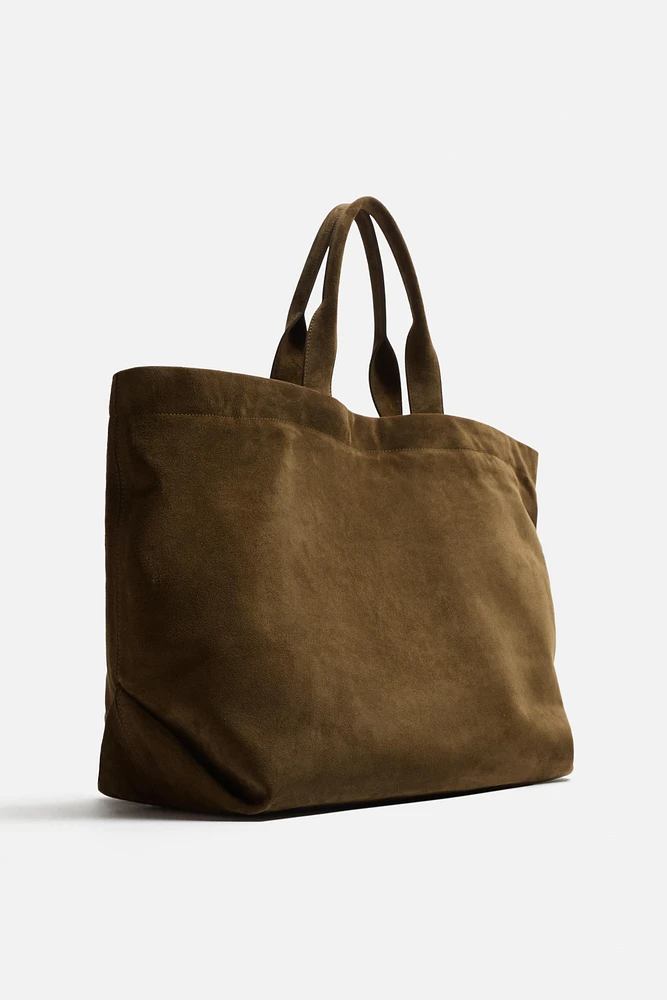 SAC CABAS EN CUIR