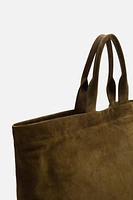 LEATHER TOTE BAG