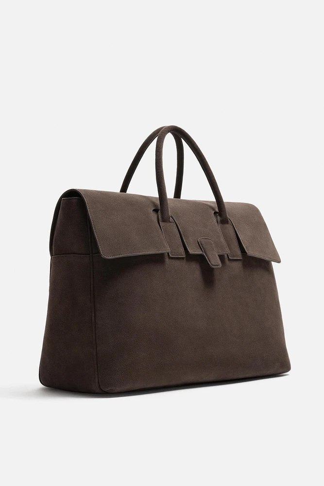 LEATHER HANDBAG