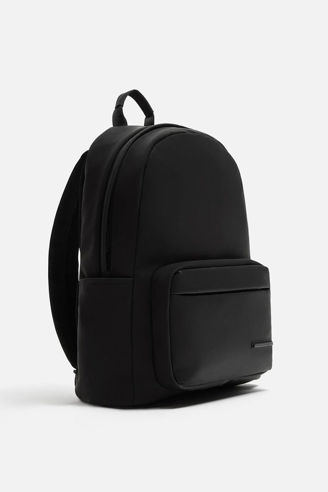 RUBBERIZED BACKPACK