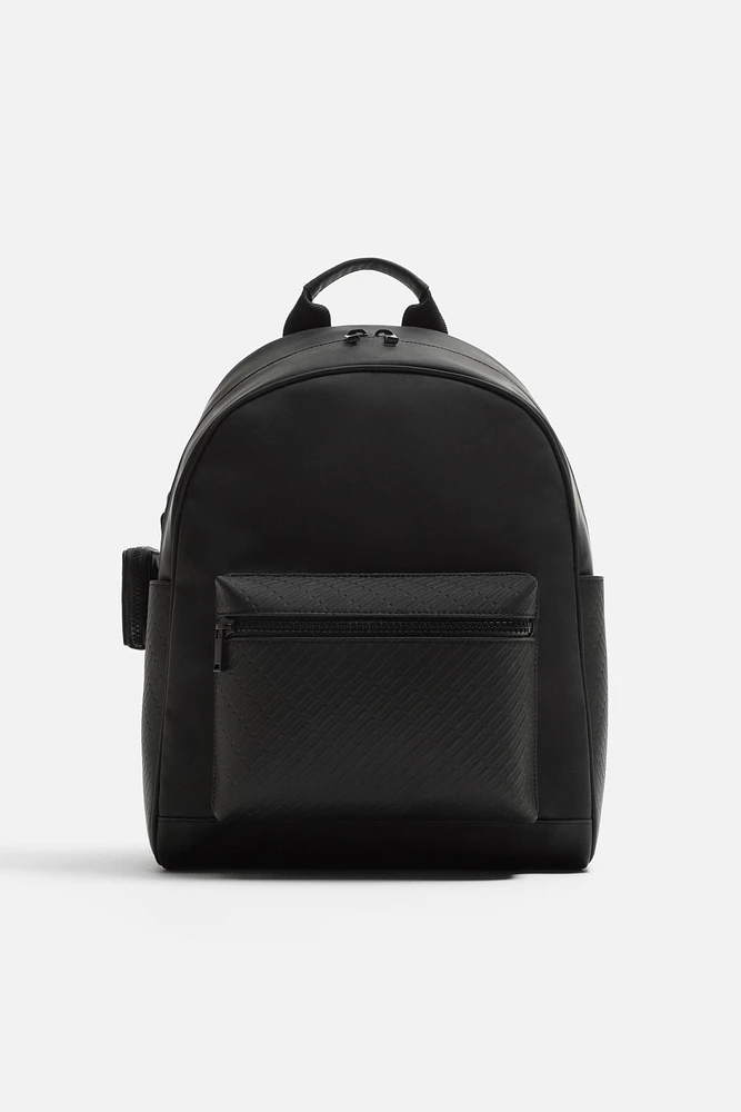 RUBBERIZED BACKPACK