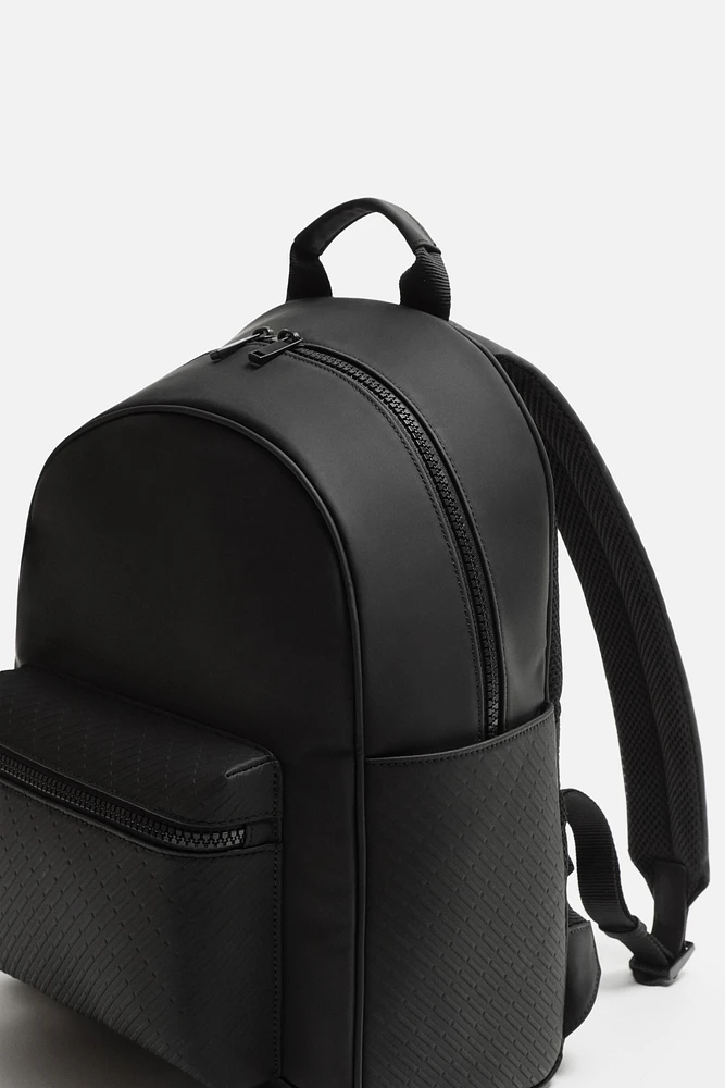 RUBBERIZED BACKPACK