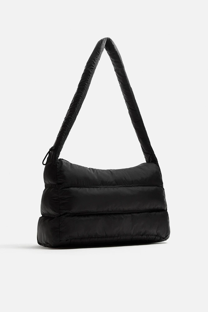 QUILTED NYLON BAG