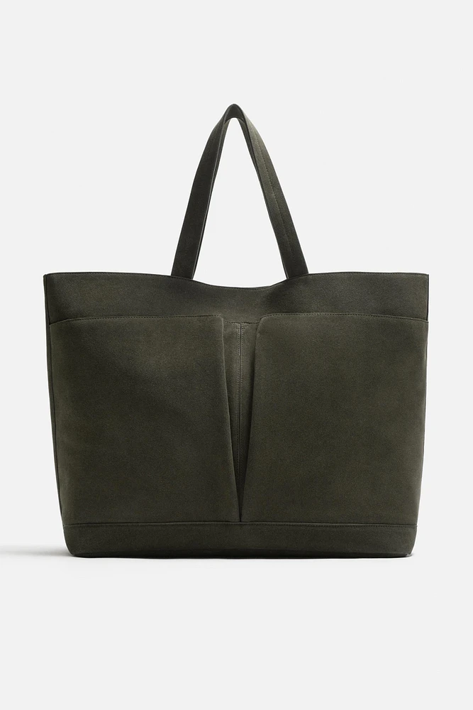 LEATHER TOTE BAG