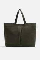 LEATHER TOTE BAG