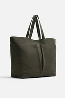 SAC CABAS EN CUIR