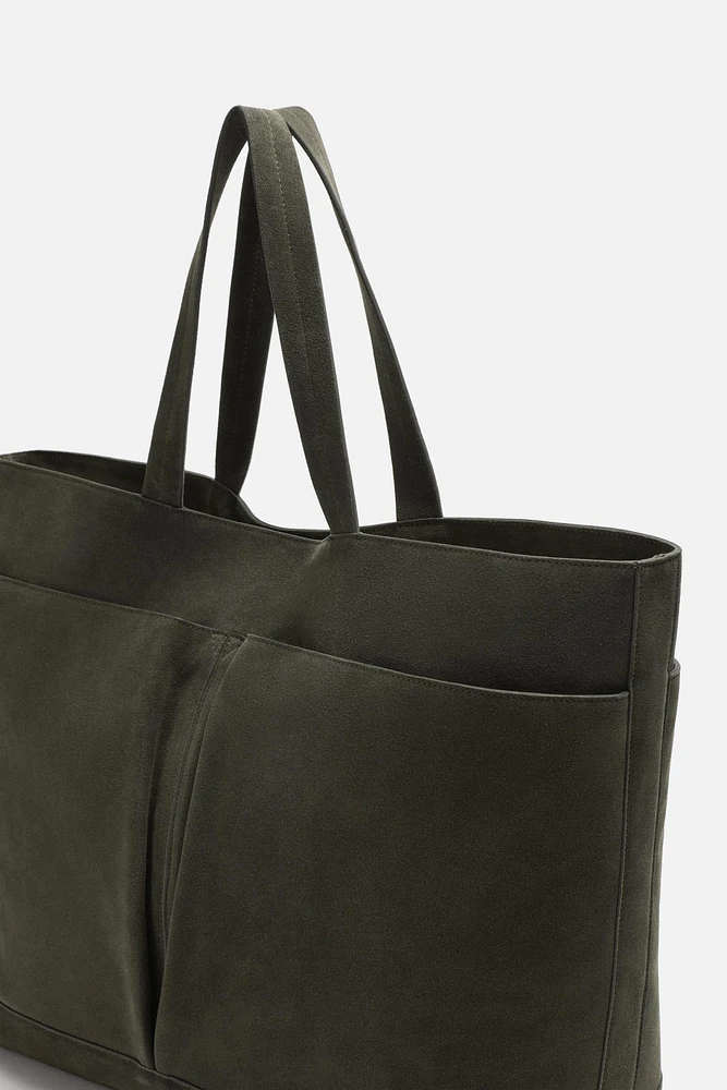 LEATHER TOTE BAG