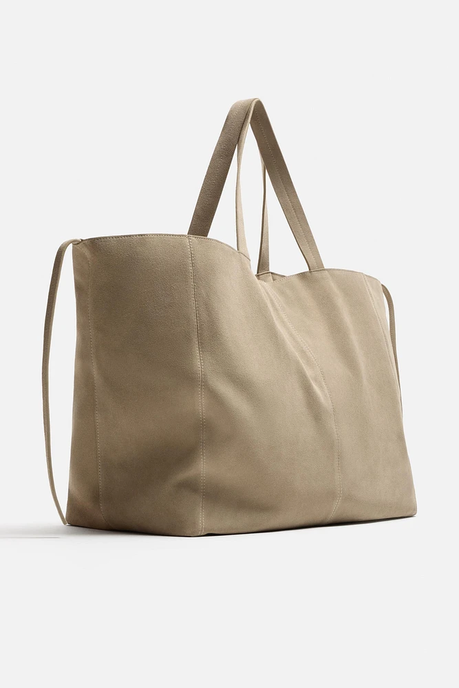 SAC CABAS EN CUIR