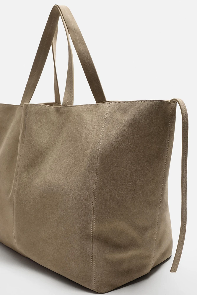 SAC CABAS EN CUIR