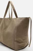 LEATHER TOTE BAG