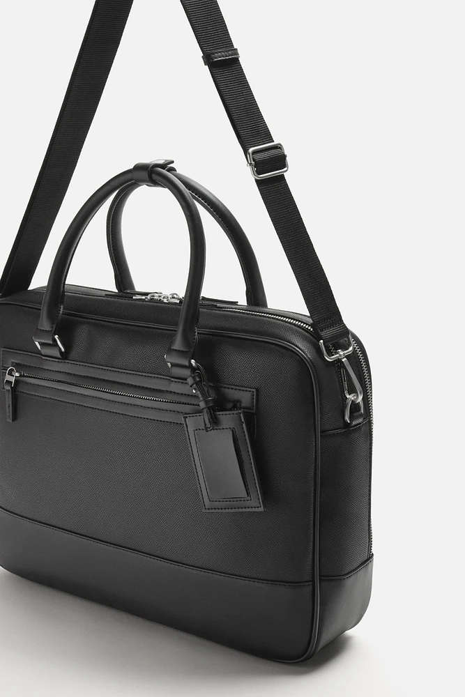 DOUBLE COMPARTMENT BRIEFCASE