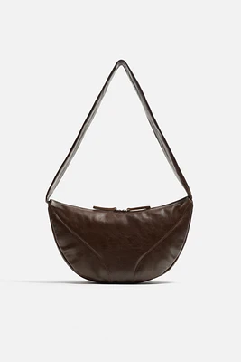 LEATHER SHOULDER BAG