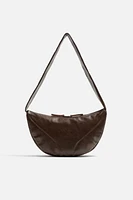 LEATHER SHOULDER BAG