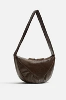 LEATHER SHOULDER BAG