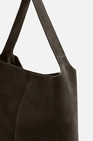 LEATHER TOTE BAG