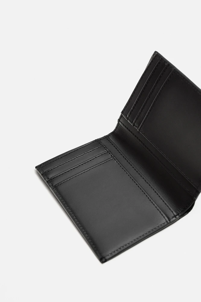 PORTE-CARTES VERTICAL EN CUIR