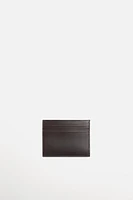 LEATHER CARD HOLDER