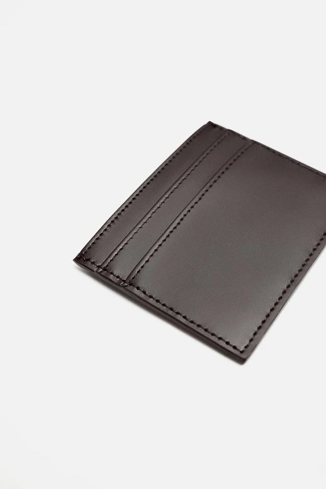 LEATHER CARD HOLDER