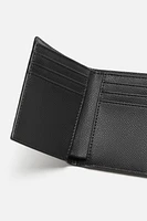 TEXTURED VERTICAL WALLET