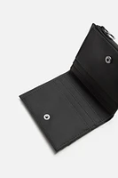 RUBBERIZED COIN PURSE WALLET