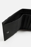 RUBBERIZED COIN PURSE WALLET