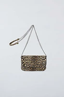 ANIMAL PRINT CROSSBODY BAG