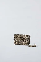 ANIMAL PRINT CROSSBODY BAG