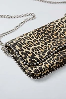 ANIMAL PRINT CROSSBODY BAG