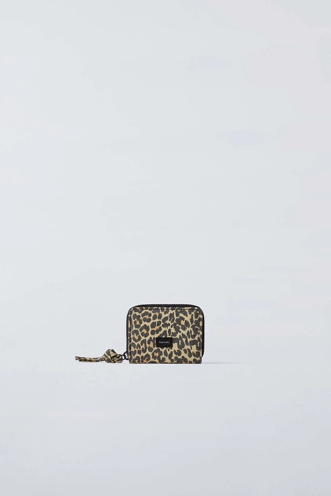 ANIMAL PRINT WALLET