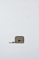 ANIMAL PRINT WALLET