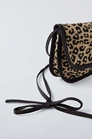 ANIMAL PRINT CROSSBODY BAG