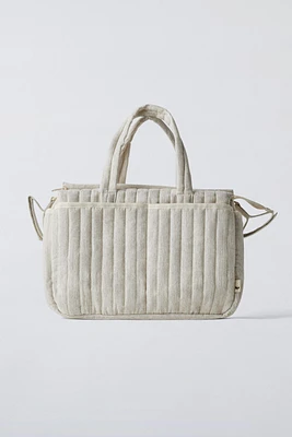 STRIPED DIAPER BAG PACK