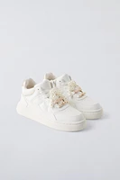 JEWEL HIGH-TOP SNEAKERS