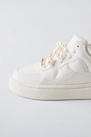 JEWEL HIGH-TOP SNEAKERS