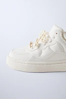 JEWEL HIGH-TOP SNEAKERS